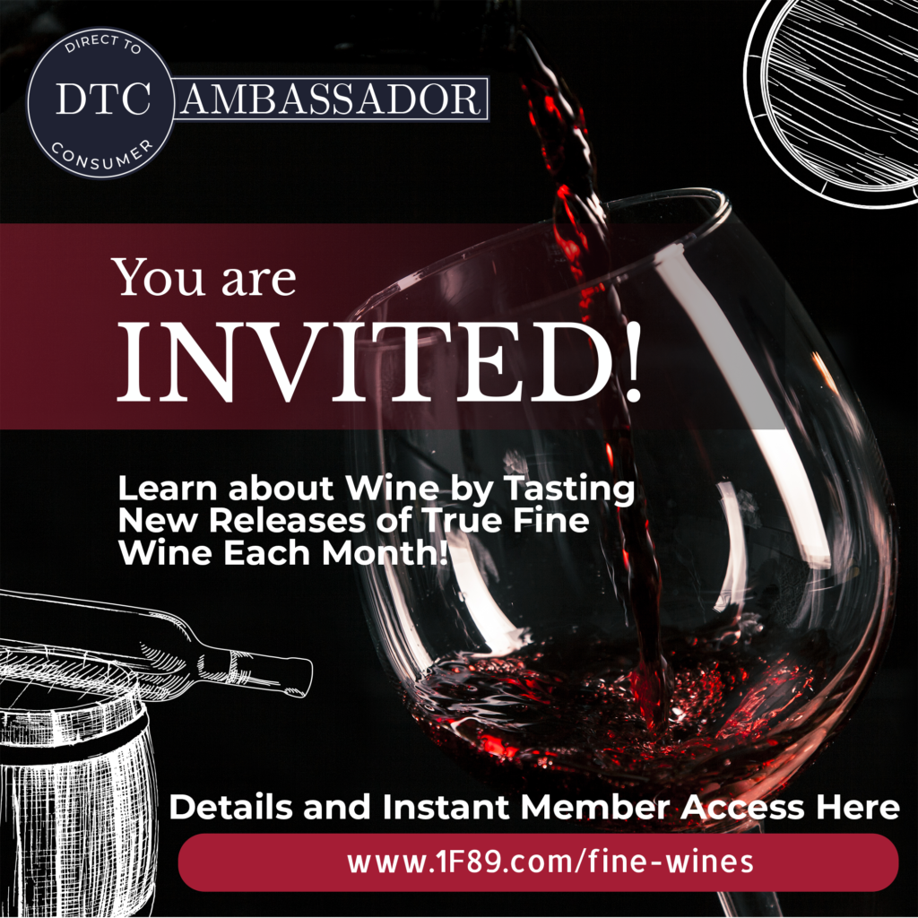 Invitation to our Wine Discovery club